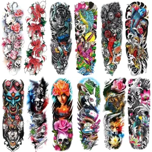 Temporary Body Art Sticker Sexy Tattoo High Quality Waterproof Accept Custom Designs