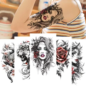 Temporary Butterfly Animal Temporary Tattoos or Custom Tattoo Stickers Arm Back Color Animal Designs Tattoo