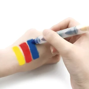 Temporary Kids Body Face Painting Face Crayon Palette Children Rainbow Water based Face Paint
