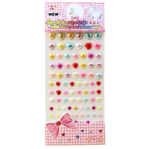 Temporary Resin Tattoo Stickers (Colourful) Makeup Bishop & Face Jewels Design for Music Festival Accessories
