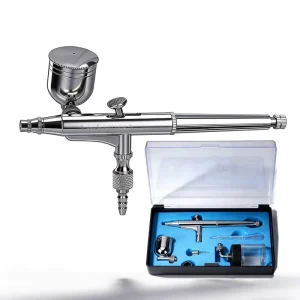 Temporary Tattoo Air Brush Machine Set Dual Action Nail Body Art Airbrush Kit