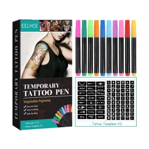 Temporary Tattoo Pen Face Arm Body Multi Color Painting DIY Makeup Graffiti Decoration Tattoo Pen