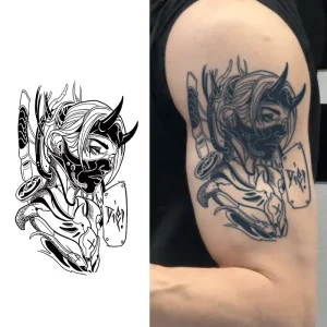 Temporary Tattoo Semi Permanent Tattoo Waterproof Sweatproof Last for 2 Week Realistic Herbal Anti friction Tattoo for Arm Body
