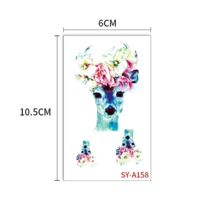 Temporary Tattoo Sticker Factory Direct Sale Arm Sleeve Tattoo Waterproof Tattoo Stickers Beautiful Body Art 101pcs
