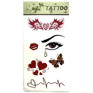 Temporary Tattoo Stickers for Women Semi Permanent Fake Tattoos for Adults Kids Waterproof