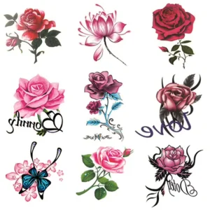 Temporary Tattoos China Sexy Tattoo Sticker Women Tato for Body Chest Waist Neck