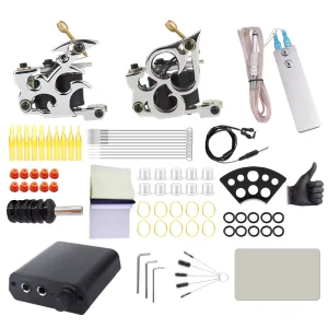 The Factory Excellent Quality Support Oem Professional Tattoo Casting Machine Kit Tattoo Machine Power Supply