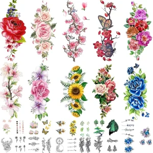 The Temporal Tattoo Products Fake Body Art Temporary Tattoo Sleeves