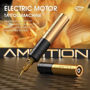 Tiny 3.5mm Stroke Permanent Makeup RCA Rotary Tattoo Machine Pen for Eyeliner Scalp Eyebrows Lips