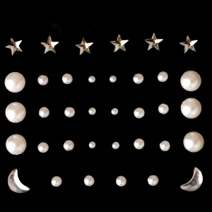 Tiny Bead Eye Body Face Gems Jewels Rhinestone Self-adhesive Crystal Rainbow Make up Diamond Sticker