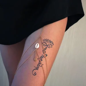 Tiny Safe and Non toxic Juice Ink Semi Permanent Tattoo Stickers Lasting 15 Days