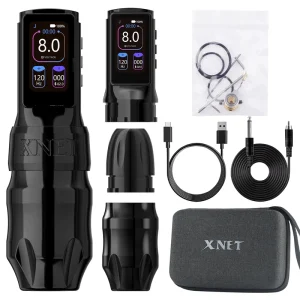 Titan Max 2400mAh Powerful Coreless Motor 4.0mm Stroke Electric Rotary Tattoo Gun Professional Wireless Tattoo Pen Machine