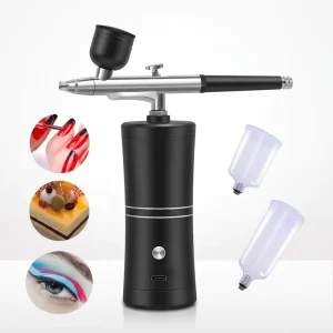 Top Rated Handheld Cordless Airbrush Kit Wireless Air Compressor Set for Cosmetics Painting Design Equipment Tool