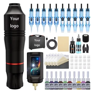 Top Rated Professional Tattoo Kit with Power Supply Inks Tattoo Complete Kit Perfect for Beginner Tattoo Artist