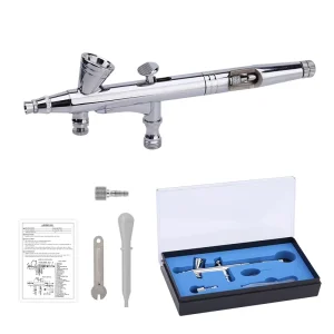 Top Sell Multi Purpose Cake Decoration Makeup Airbrush Spray Gun 2cc Dual Action Airbrush for Miniature Model