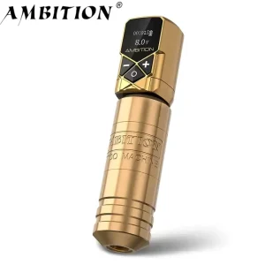 Torped Powerful Brushless Motor 4.0 4.5 5.0mm Stroke Rotary Tattoo Pen Machine and Kuark RCA Wireless Tattoo Power Kit