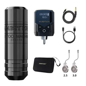 Torpedo Tattoo Kit with Brushless Motor and Wireless Control