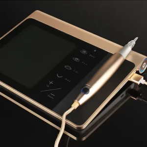 Touch Screen Tattoo Machine Permanent Makeup Machine with 6 Free Needle Cartridges