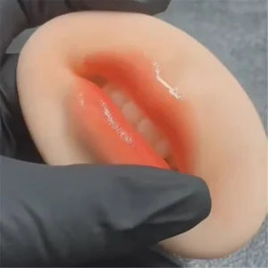 Training Tool Skin Open Mouth Permanent Makeup Artists Microblading 3D Practice Lip Silicone Molds Lips Free Japanese Av