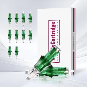 Transparent Disposable Stainless Steel Tattoo Needle Cartridge PMU Needles Liner Permanent