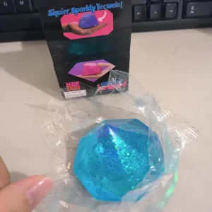 Trending Glitter Diamond Squishy Toy High Elastic Maltose Filling Soft TPR Crystal Jewel Squeeze Stress Ball Unisex 14
