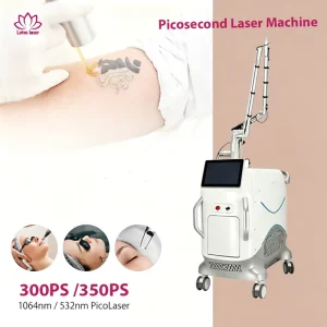 Truly Picosecond NdYAG Laser Machine for Tattoo Freckle Pigmented Scars Removal Skin Regeneration for Salon Use