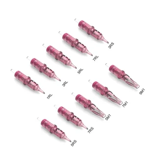 Tuffking 10 Mixed Tattoo Cartridge Needles for Tattoo Working
