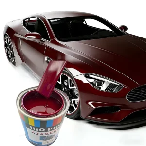 Two Component 2K Polyurethane Automotive Boat Furniture Paint Deep Red Scratch Resistant Waterproof Spray Car Body Paint