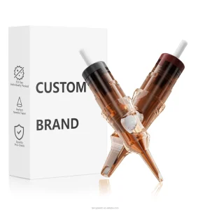 ULTRA Custom Packaging Tattoo Cartridges Laser Scale Surgical Stainless Steel Safety Membrane Private Label 20pcs