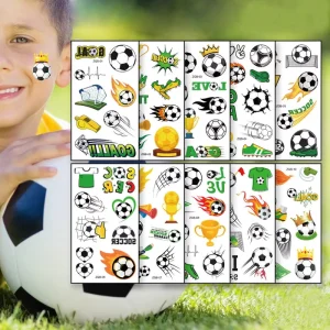 US Canada Mexico World Soccer Cup Football Souvenir Face Stickers Party Plastic Transfer Stickers Temporary Tattoos