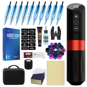 USB Type C Charging Machine Pen Kit Eyebrow Permanent Makeup Tattoo Ink for Body Art