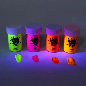 UV Body Paint 8 Color Face Painting UV-reactive Water Based 15ml Art Halloween Make up Pigment Cream Kit