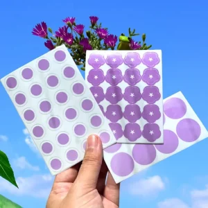 UV Detection Tattoos Stickers, Know When to Apply Sunscreen Sun Protection Reminder, Gray Before Color Change