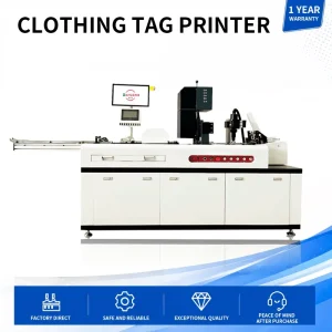 UV Inkjet Label Printer 600DPI Flatbed Printing Garment Fabric Leather Cotton Polyester Eco friendly Automatic New 1 Year