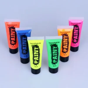 UV Neon Color Face and Body Paint