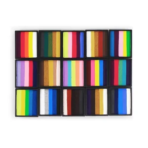 Washable Body Paint rainbow Color Flag Face Pint Set Face Body Paint Palette Body Painting Suppliers