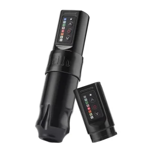 Ultra High Performance Rotary Tattoo Pen Wireless Electric Machine with Steel Cartridge Permanent Battery Rechargeable