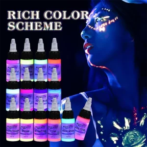 United States FBA Transportation Services Tattoo Ink Set 15ml Luminous Tattoo Ink Set Professional Tattoo Ink Set