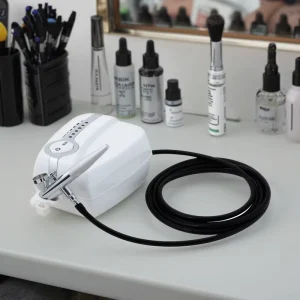 Universal Airbrush Kit with Compressor for Multiple Uses Including Makeup Tools Tattoo Ink Barber Supplies Spray Gun