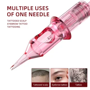 Universal Eyebrow Fully Membrane Cartridge Needle Cartridge Permanent Makeup Needle Cartridge for Eyebrow