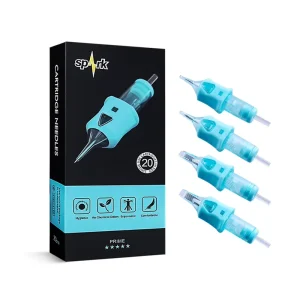 Universal Premium 316 Stainless Steel Permanent Makeup Disposable Tattoo Needle Cartridges 0.35mm Sterilized for Body Art