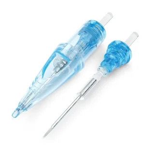 Universal Stainless Steel Tattoo Cartridges Needles 5mm Taper for Eyebrow Lips Box of 20