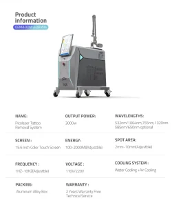 Upgrade Professional 2 in 1 Q Switch Nd Yag Long Pulse Laser Hair Tattoo Removal Pigment Removal Plastic Material Machines