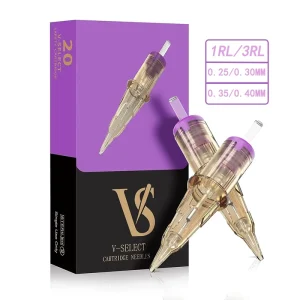 V Select 1RL 3RL Permanent Makeup Needles Scalp Micropigmentation CE Certified Sterilized PMU Tattoo Cartridge