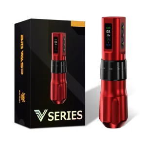 V78 SMP&Tattoo Dual Mode Stroke 2.0 4.2MM Adjustable Wireless Tattoo Pen Machine for Point Prick and Tattoo