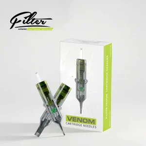 VENOM Tattoo Needles Universal One Piece Cartridge Needles for Lining & Shading Anti Rust Coating Professional Tattoo Supplies