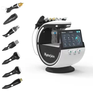 Vacuum Negative Pressure Technology Deep Hydration Anti Aging Pore Shrinking Hydra Oxygen Jet Face Care Machine for Home Use