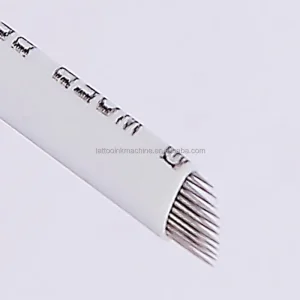 Various Size Microblading Needles Factory Price Microblading Needles Blades for Tattoo Manual Pen Use