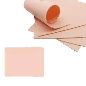 Various Sizes White Blank Practice Skin for Beginners Cosmetic Training Pad Tattoo Eyebrows in Latex for Permanent Makeup