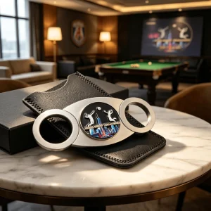 Various Style Funny High End Stainless Steel Smoking Accessories Custom Cigar Table Cutter